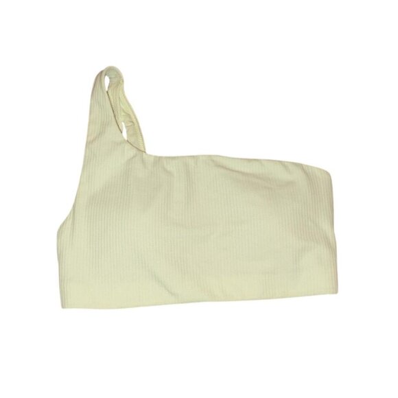 Lululemon Ribbed Nulu Asymmetrical Yoga Bra *Light Support, A/B Cup Color: Elixi - Picture 4 of 5